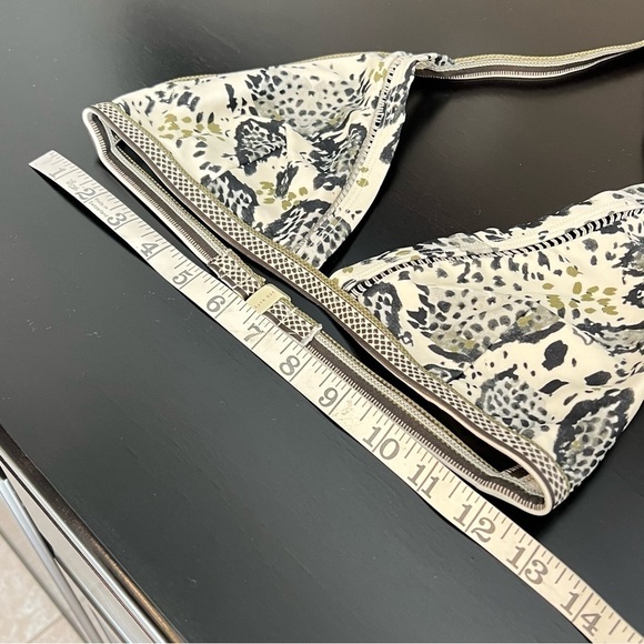 Ted Baker Bahli Quartz Print Triangle Bikini Top, removable vanity cups, S/M - Picture 4 of 9